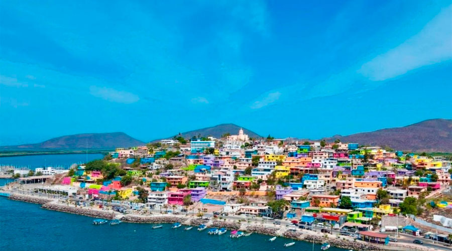 Puerto de Topolobampo en Sinaloa