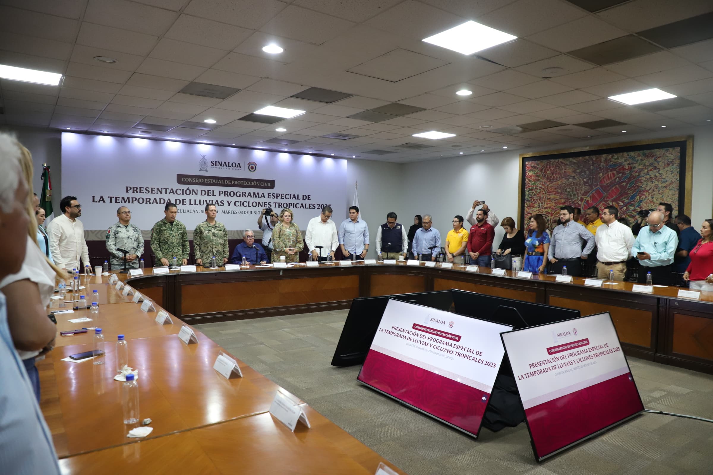 Instalación del Consejo Estatal de Protección Civil