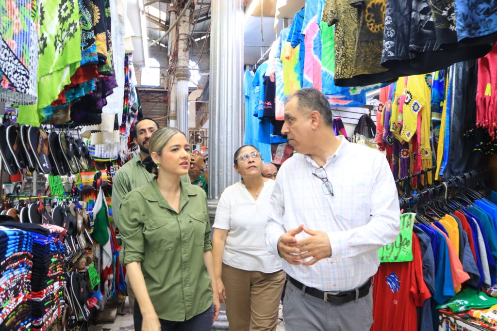 Invertirán 650 mil pesos para rehabilitar canaletas pluviales del mercado Pino Suárez en Mazatlán