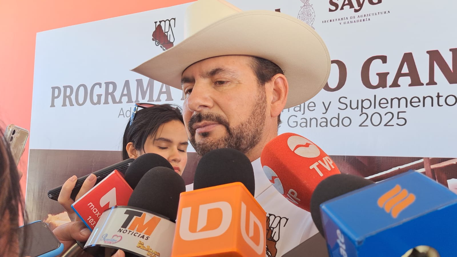 José Alfredo Sáinz Aispuro, presidente de la Unión Ganadera Regional de Sinaloa (UGRS).