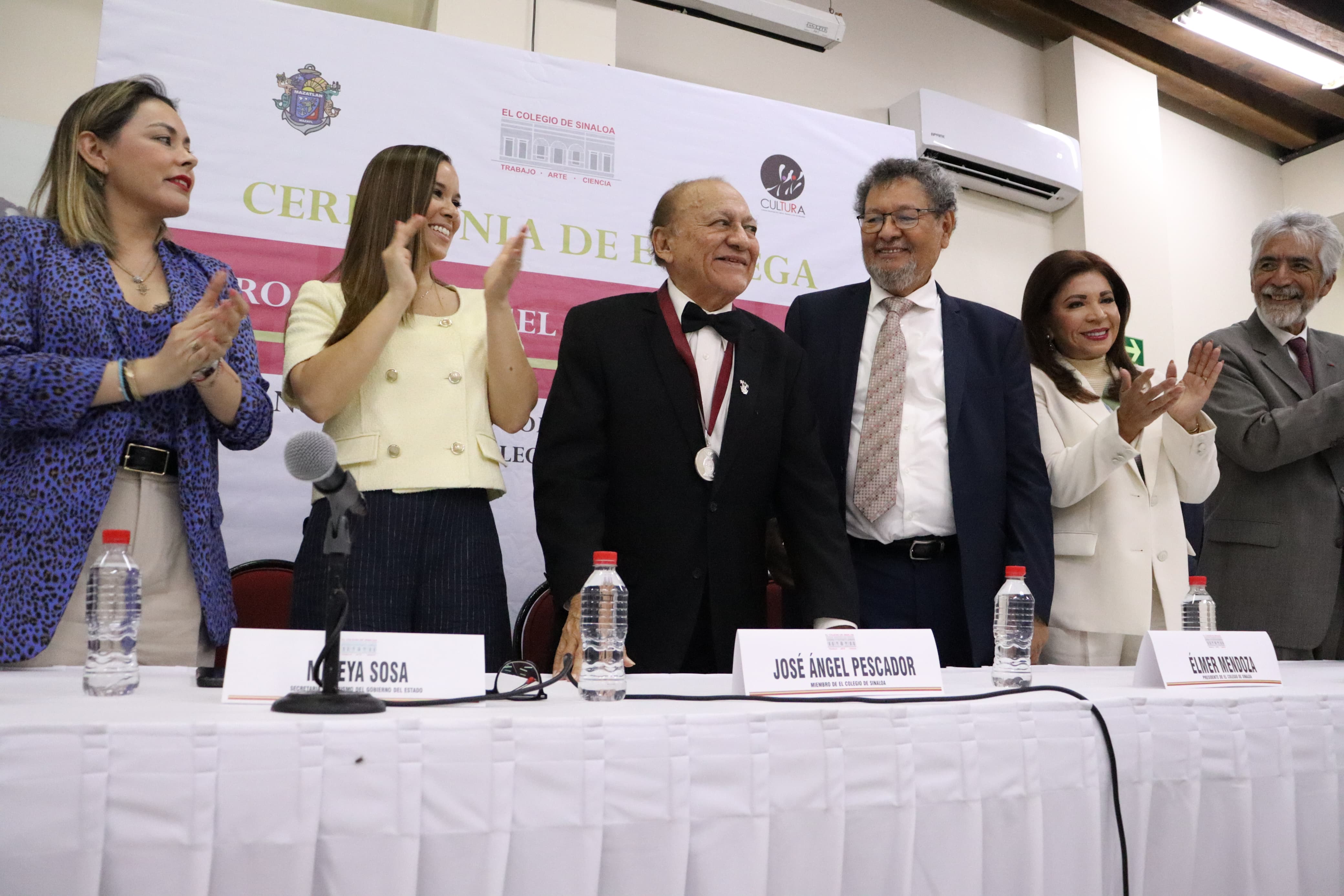 José Ángel Pescador Osuna fue nombrado miembro emérito de El Colegio de Sinaloa.