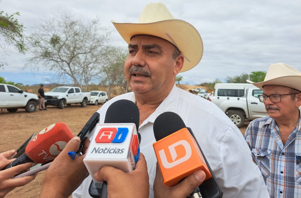 José Antonio Lizárraga Rivera, presidente de la Asociación Ganadera Local.
