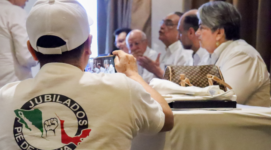 Asamblea de jubilados en pie de lucha