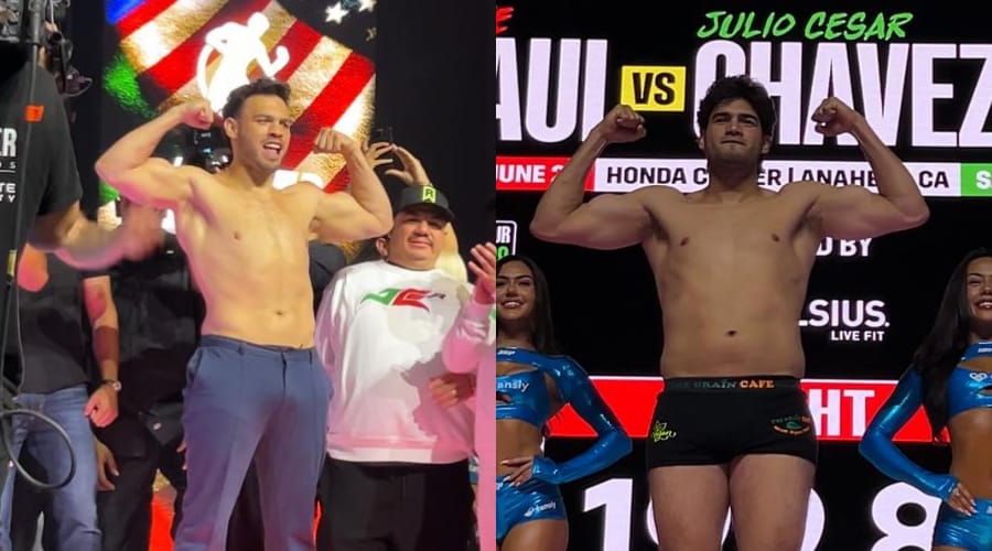 Julio César Chávez Jr y Zurdo Ramírez