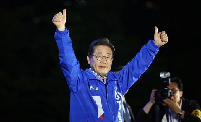 Lee Jae-myung es elegido como nuevo presidente de Corea del Sur