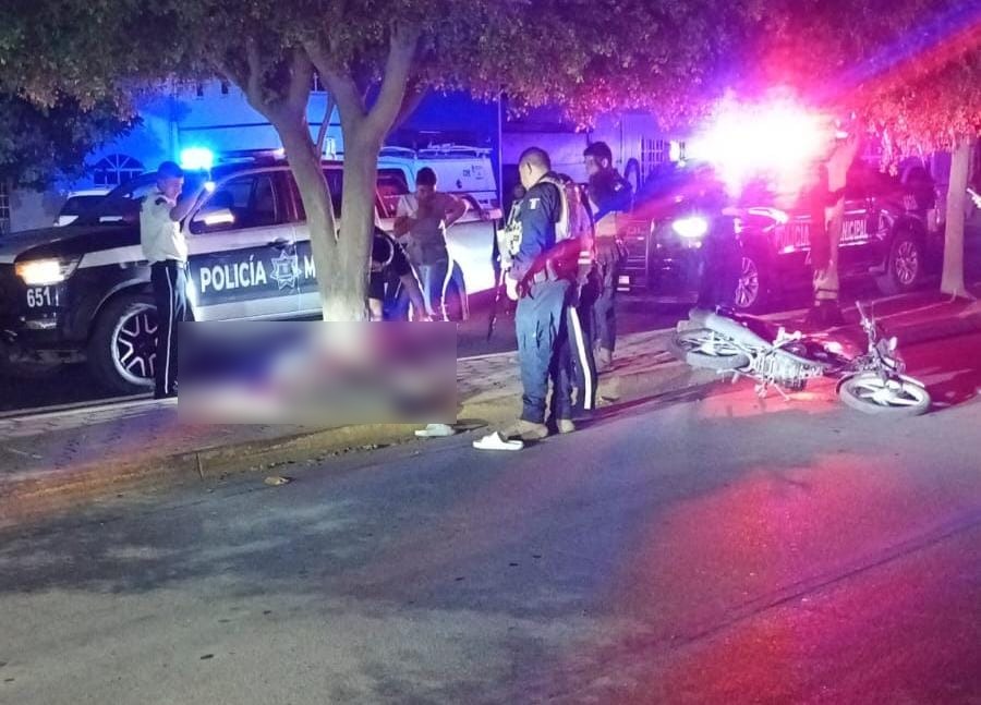 Autoridades en el lugar del accidente.