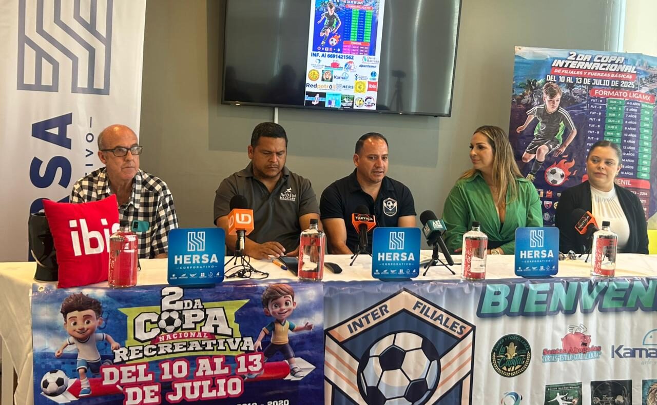 conferencia de prensa de Copa Interfiliales de Mazatlán
