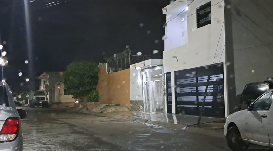 Lluvia ligera en Mazatlán