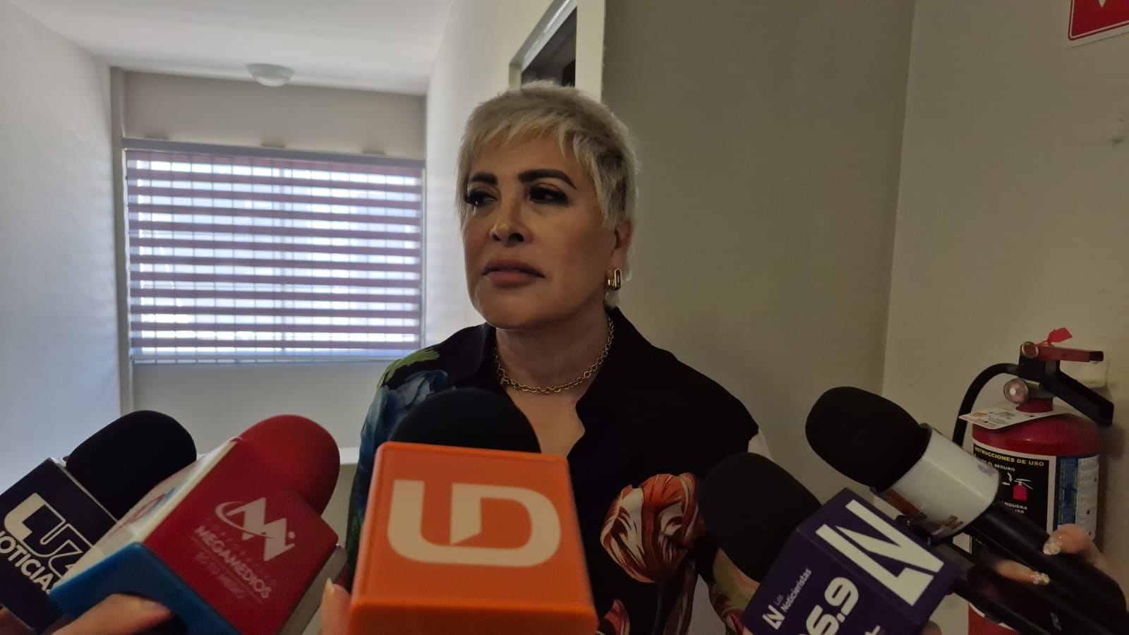 La presidenta de la CANACO, Lupita Zavala Yamaguchi.