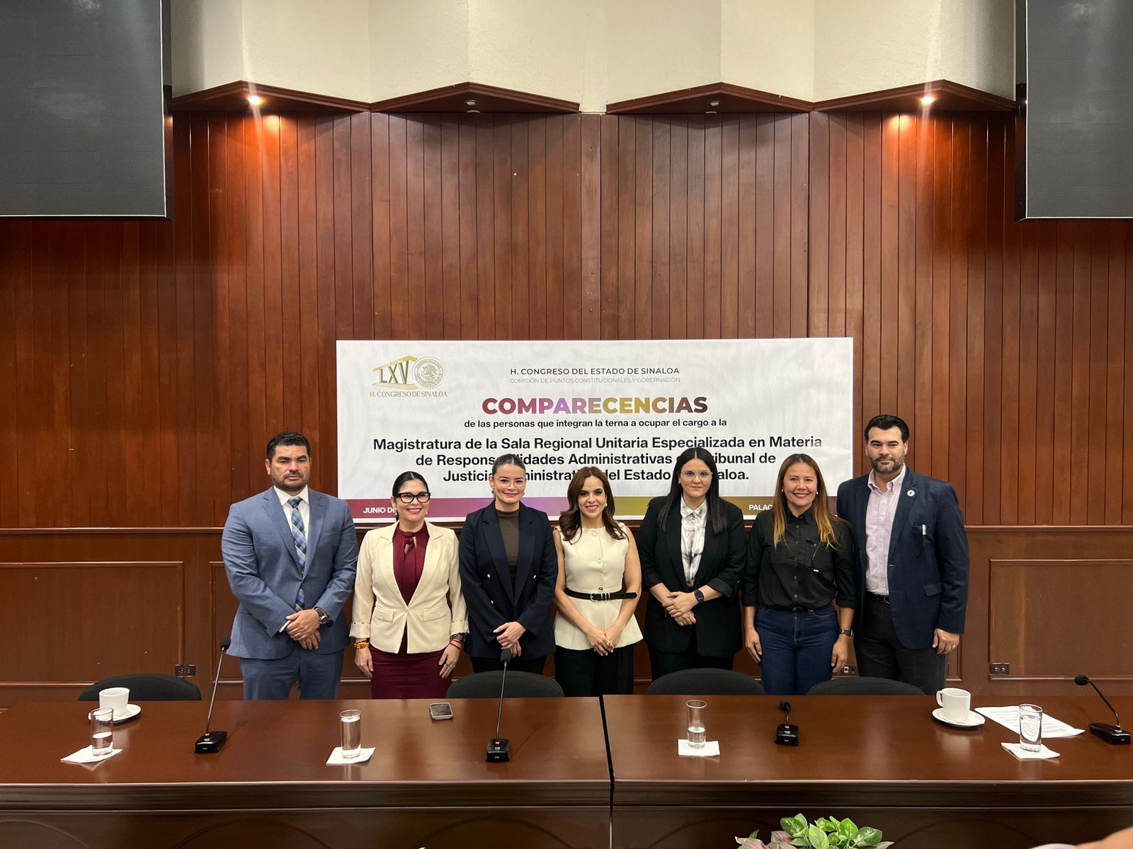 Terna de aspirantes a la Magistratura del Tribunal de Justicia Administrativa