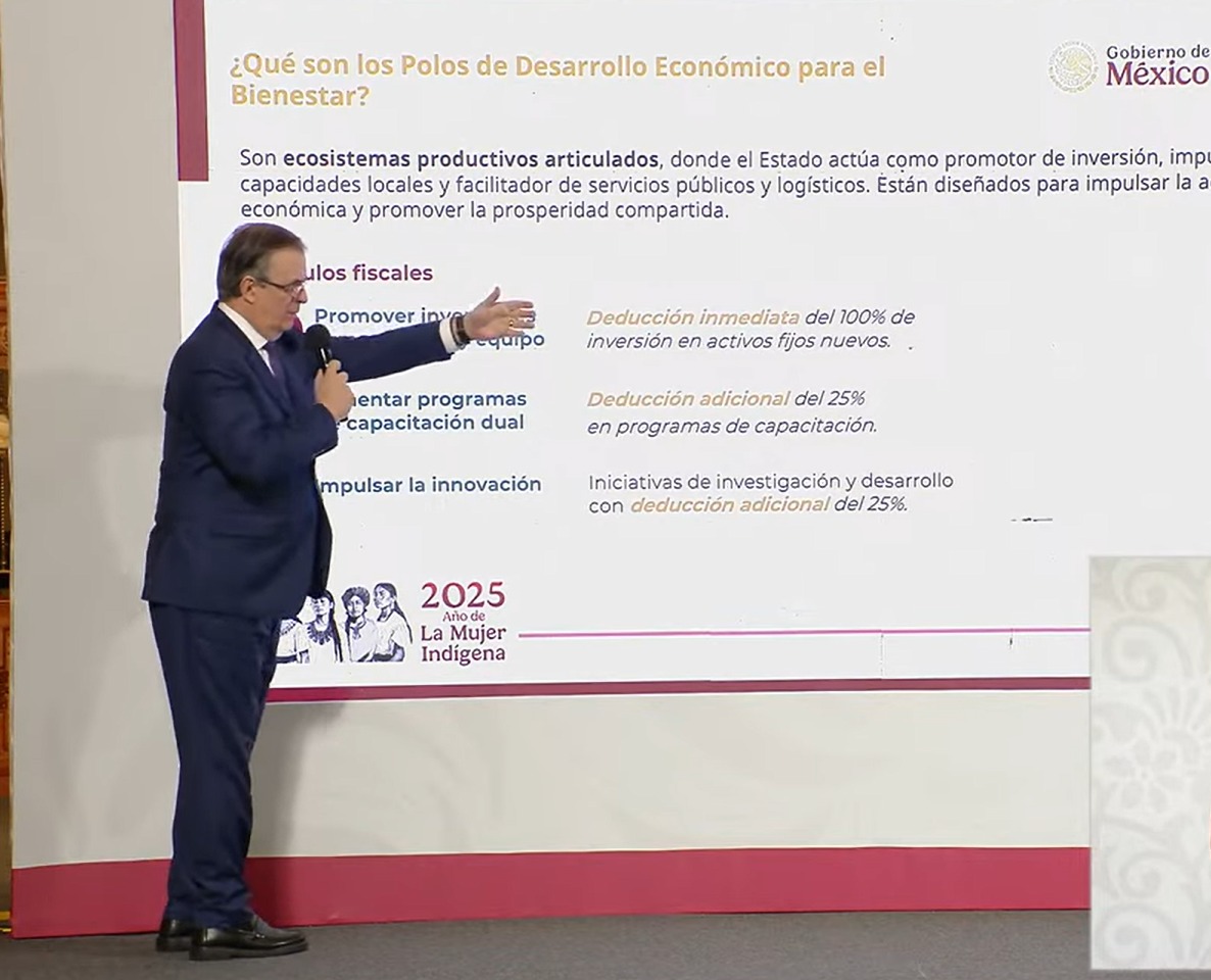 Marcelo Ebrard destaca avance del programa Polos de Desarrollo