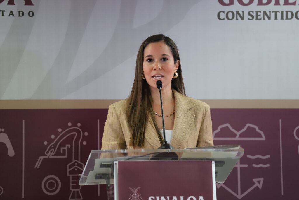 Mireya Sosa Osuna, secretaria de Turismo en Sinaloa.