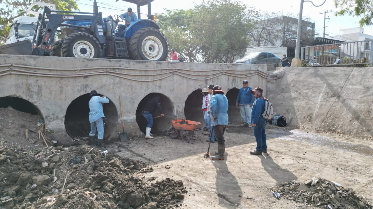 Obras Públicas en Mazatlán.