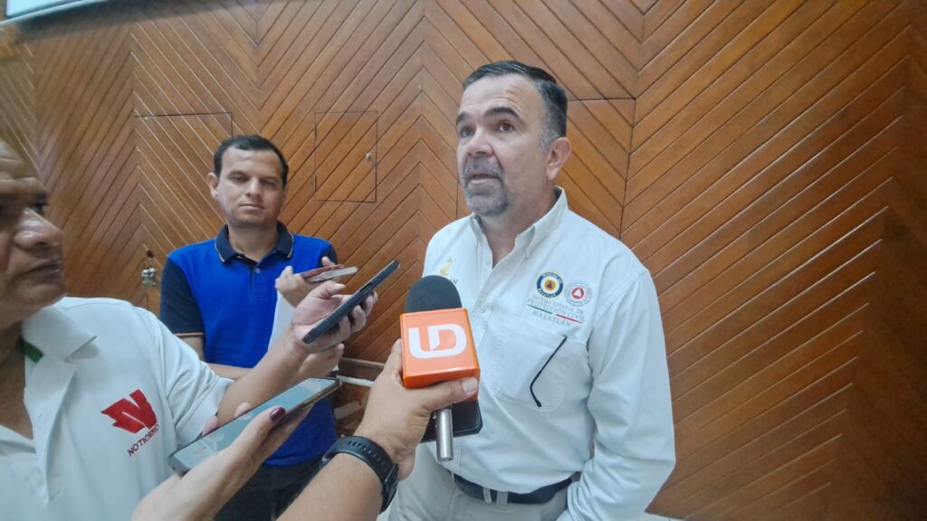 Coordinador municipal de Protección Civil de Mazatlán