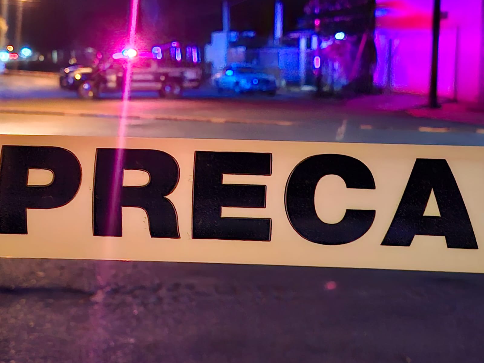 Patrulla de la policía en Sinaloa