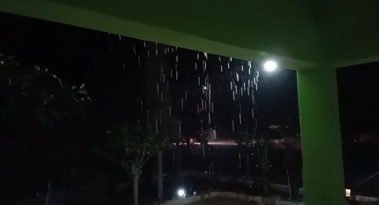 Primera lluvia de la temporada