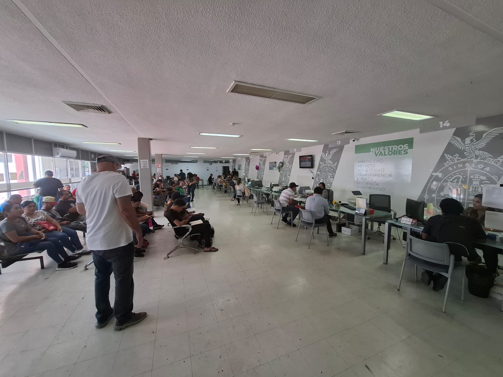 Oficina de la Recaudación de Rentas en Mazatlán.
