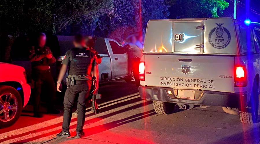 Investigadores de la Fiscalía General del Estado de Sinaloa