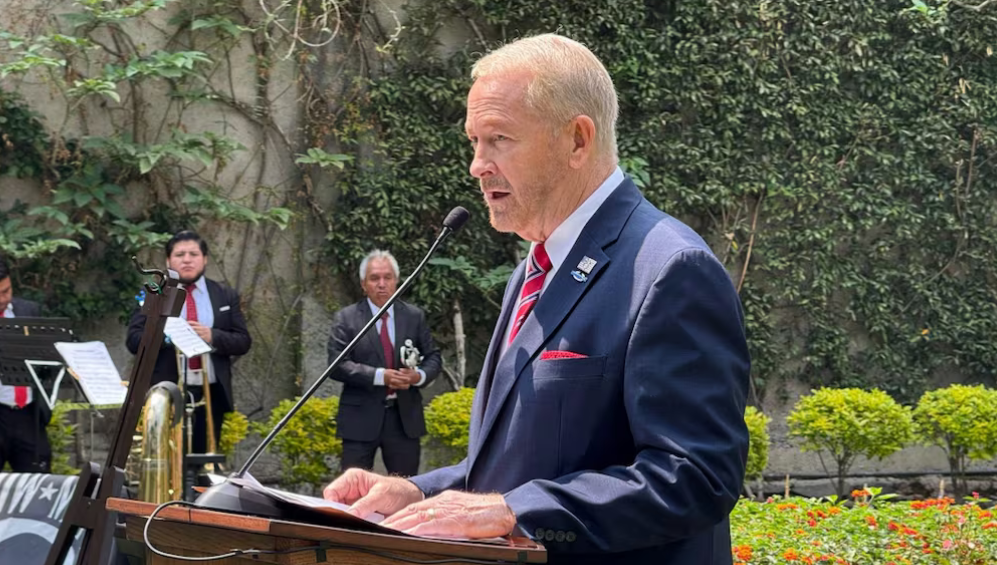 La frontera compartida es prioridad para el gobierno de Trump, asegura el embajador Ronald Johnson