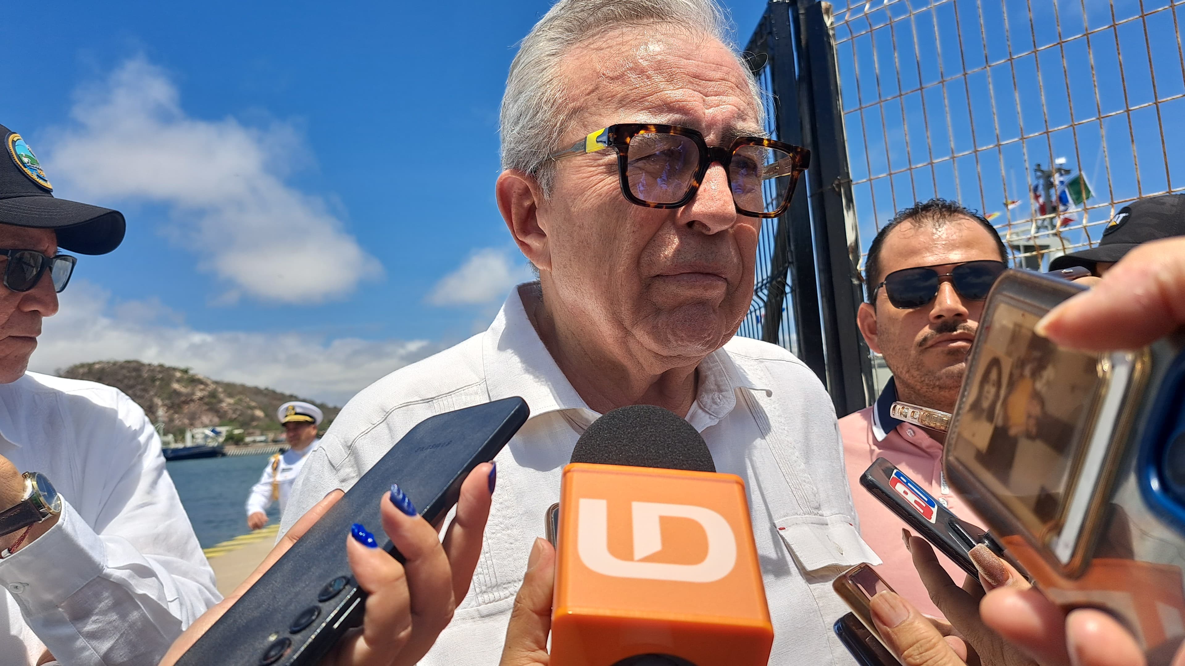 Rubén Rocha Moya, gobernador de Sinaloa.