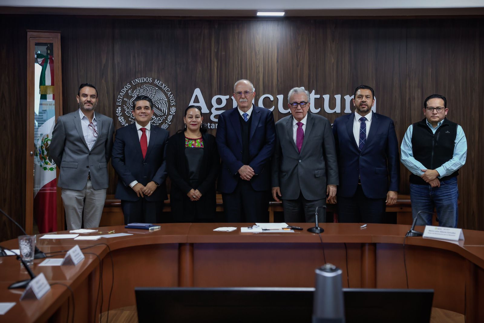 Rubén Rocha se reúne con el secretario de Agricultura federal