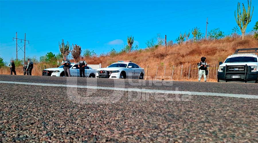 Elementos de la Guardia Nacional en Culiacán