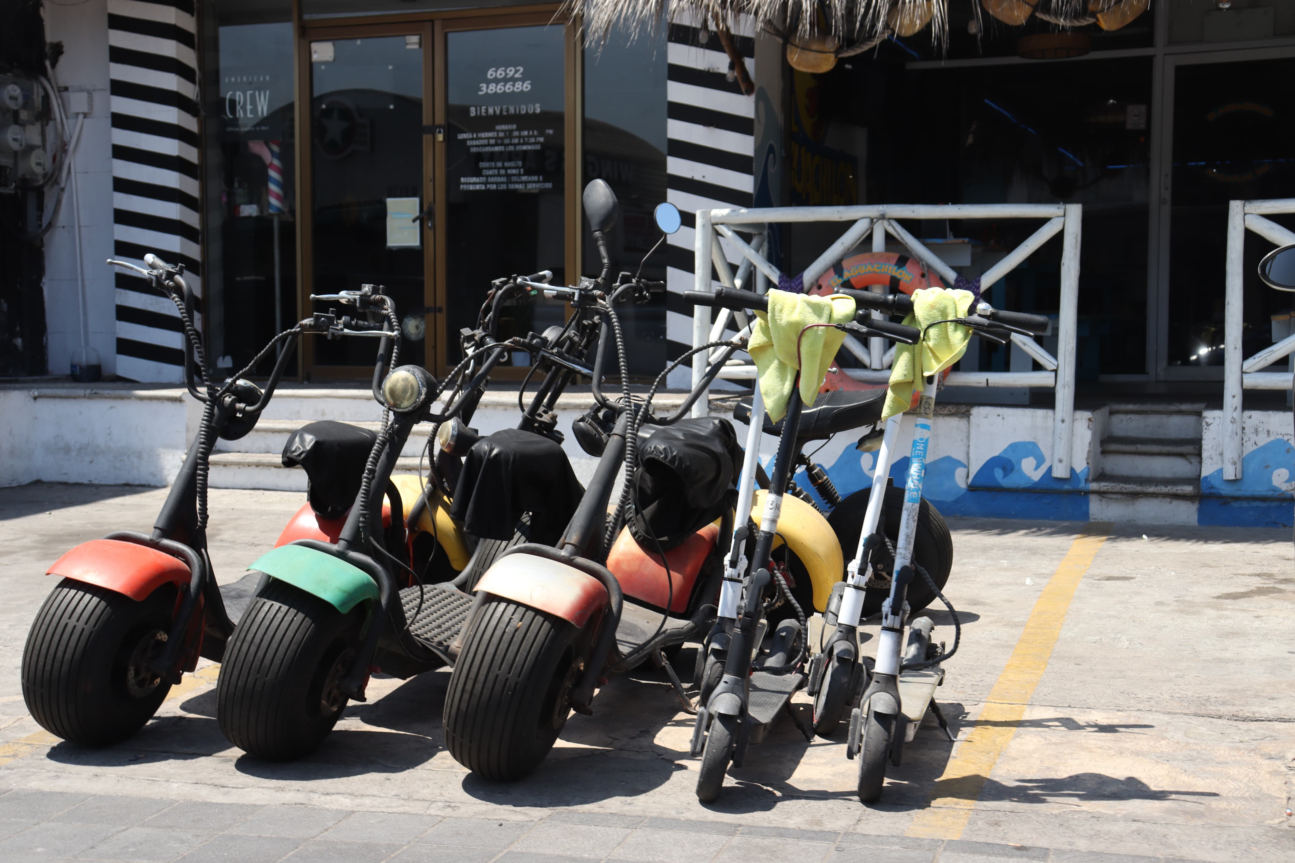 ¿Andas en scooter?