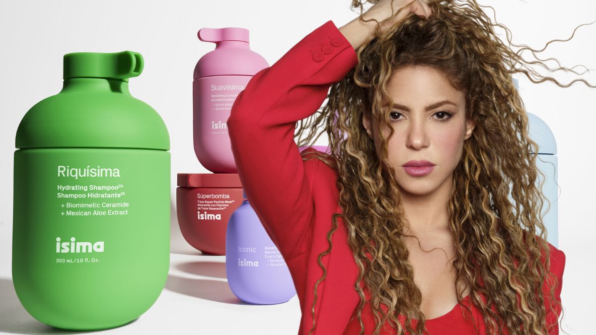 Shakira debuta en el mundo del cuidado capilar con Isima, su primera línea de belleza