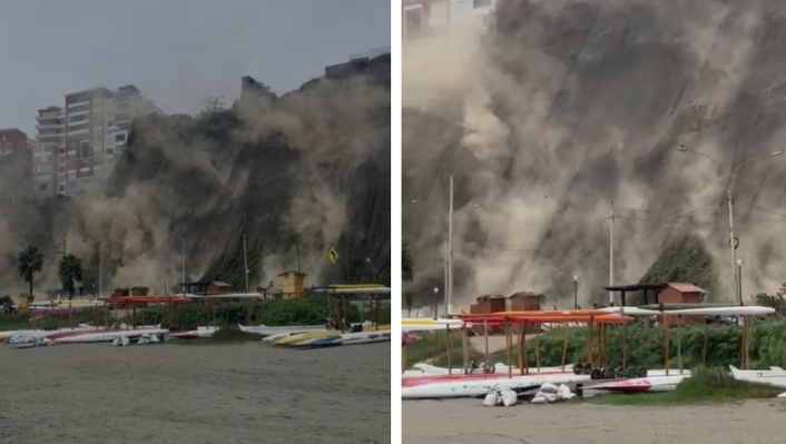 VIDEO: Fuerte sismo de magnitud 6.1 sacude a Perú