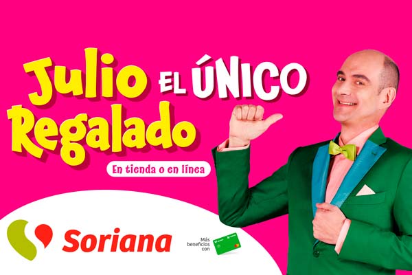 Soriana lanza atractivas promociones de Julio Regalado para este 25 de junio