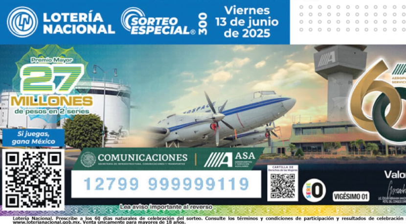 ¿La suerte está de tu lado? Checa los resultados del Sorteo Especial 300 de la Lotería Nacional
