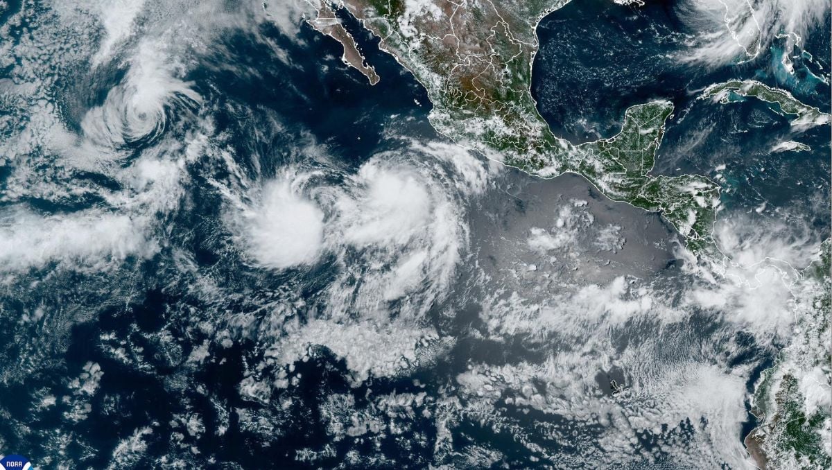Tormentas tropicales Bárbara y Cosme