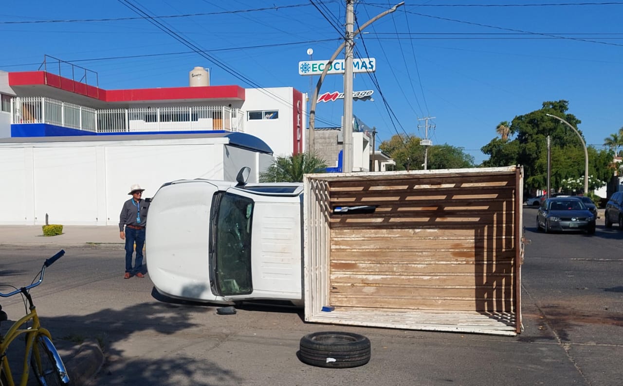 Una persona lesionada y daños materiales