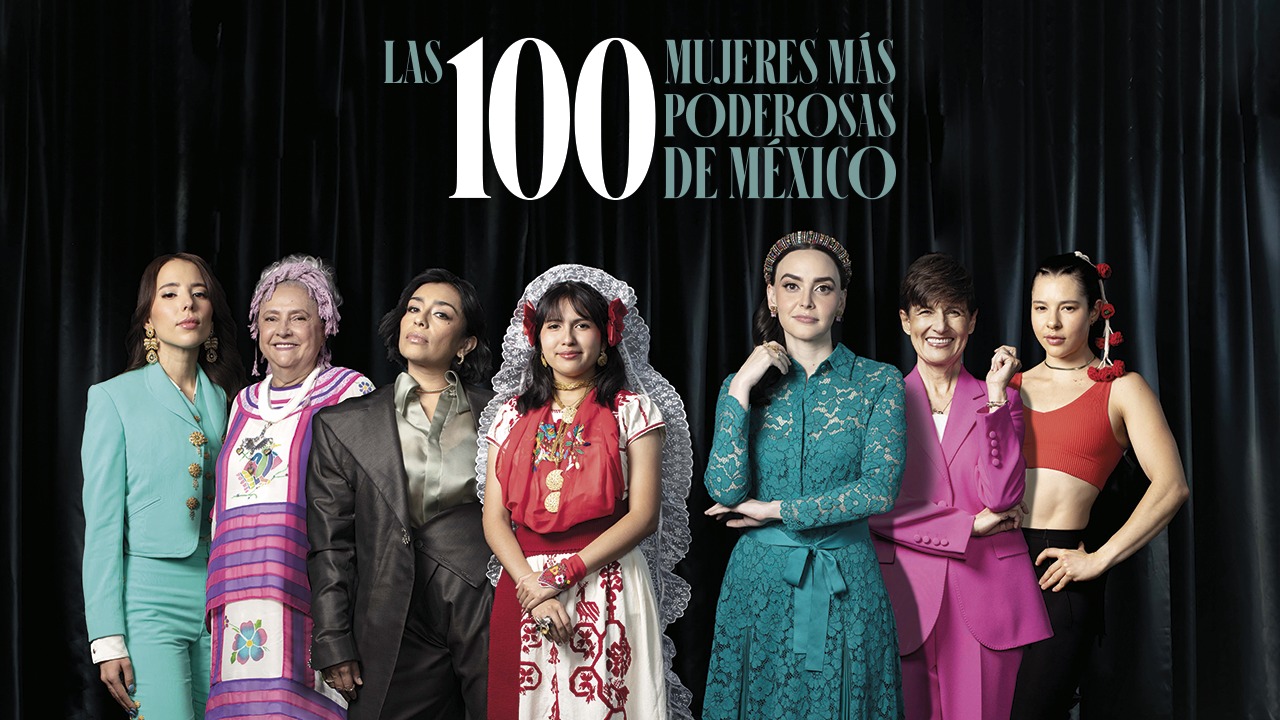 Sheinbaum, Salma Hayek y Majo Aguilar, entre las 100 Mujeres Más Poderosas de México 2025