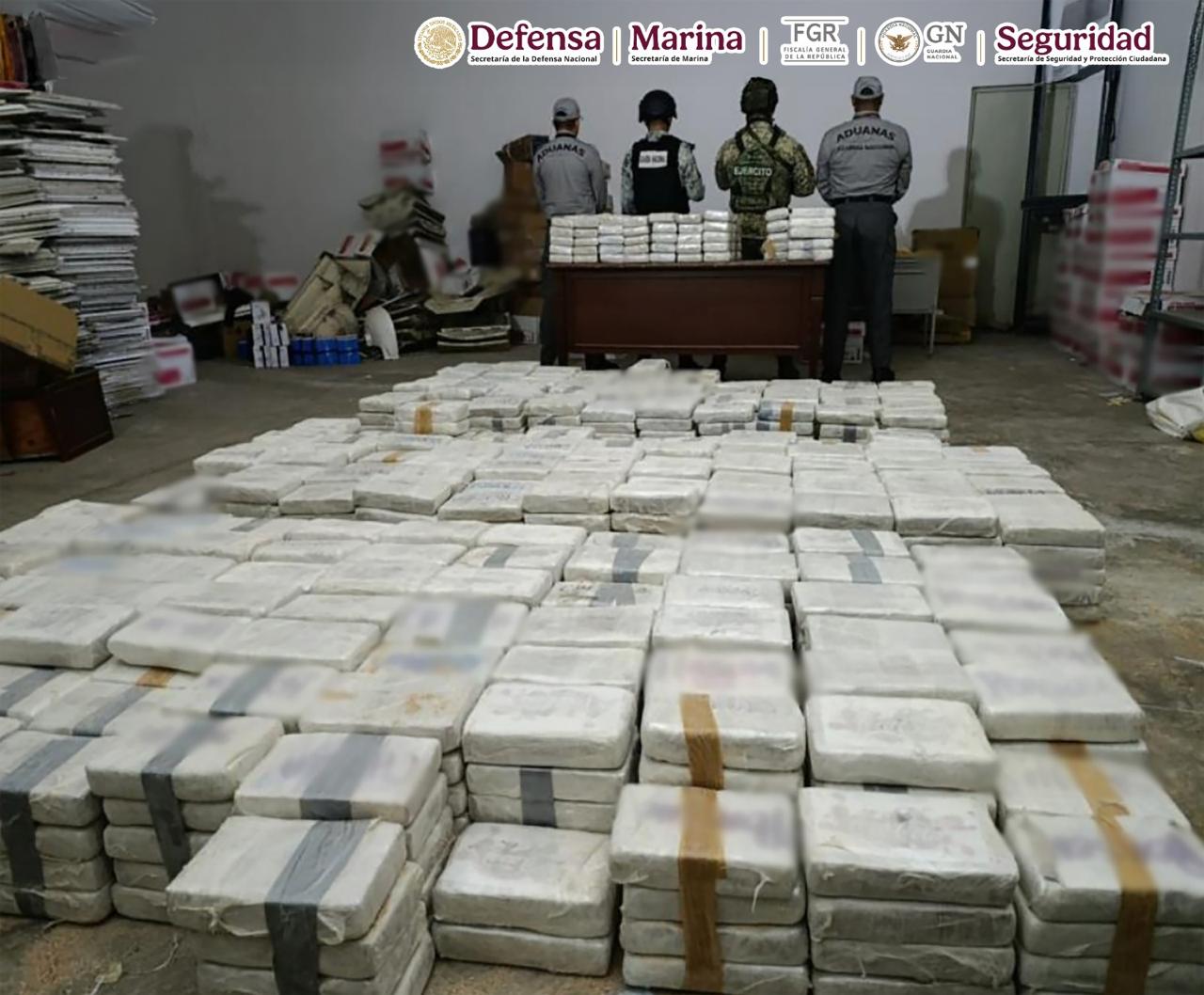 ¡Estaba oculta en un camión! Decomisan mas de mil kilos de cocaína en Chiapas