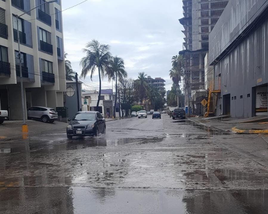 Encharcamientos en Mazatlán