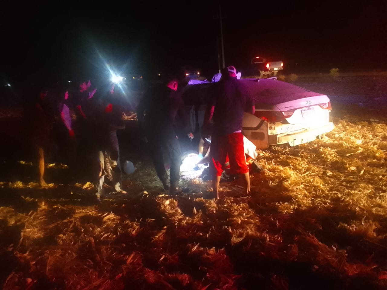 Accidente en Guasave