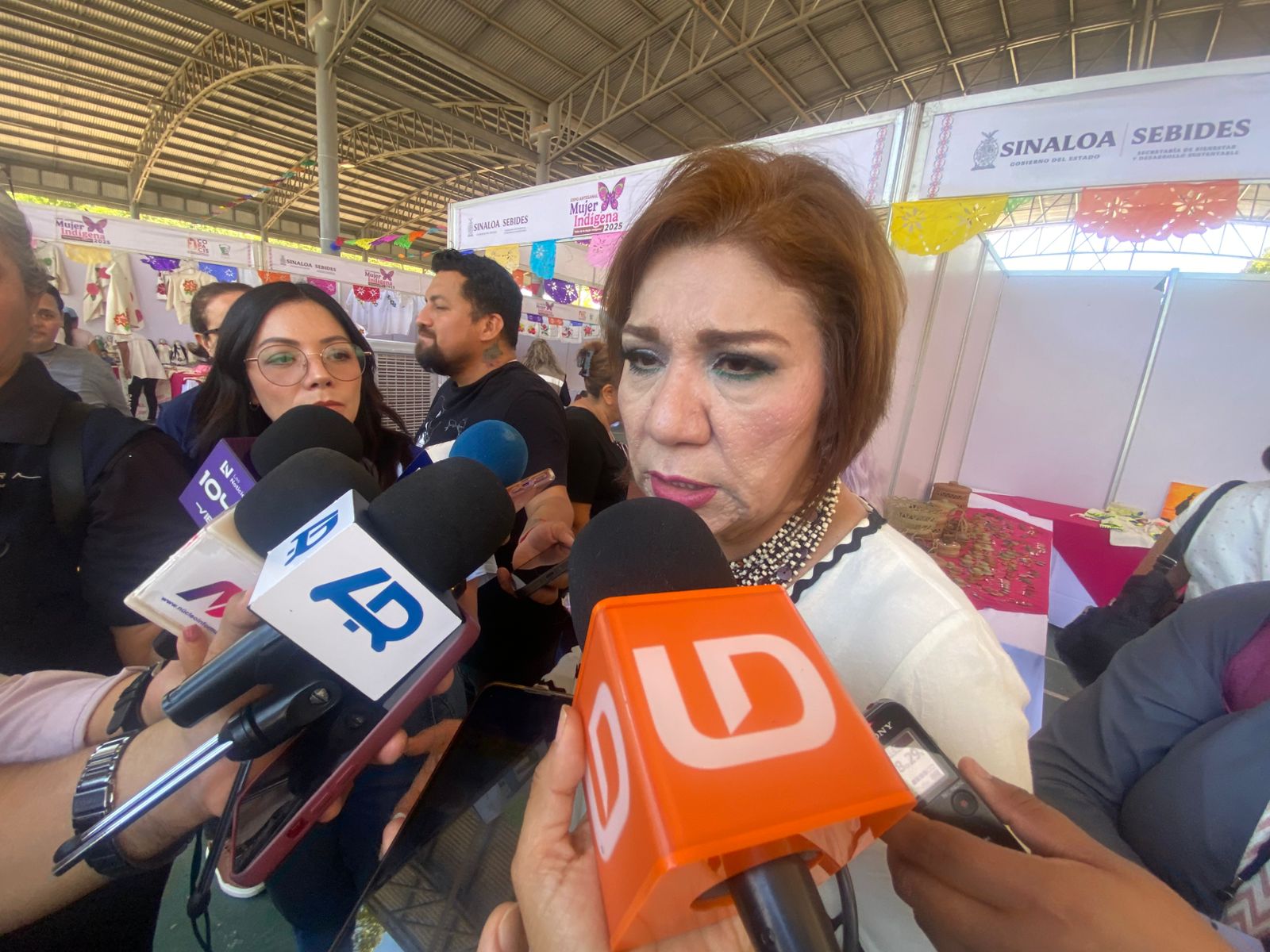 María Inés Pérez Corrales, secretaria de Bienestar y Desarrollo Sustentable en Sinaloa,