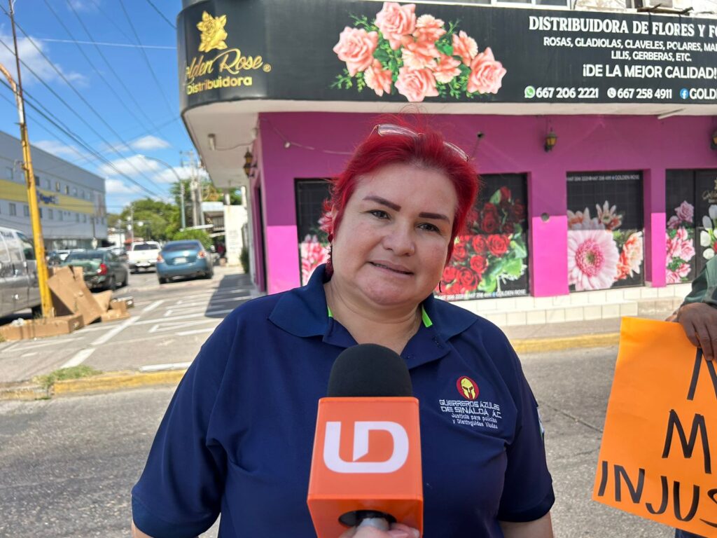 Activista Yesenia Rojo Carrizoza.