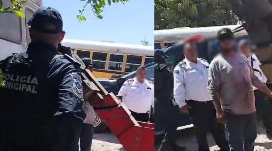 abuso de autoridad por Policías de Guasave