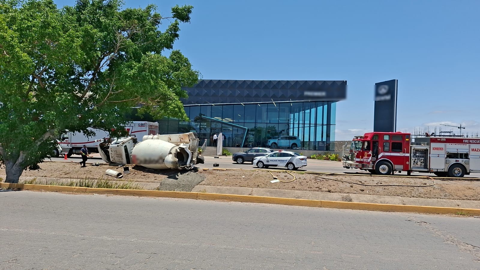 Accidente en Mazatlán