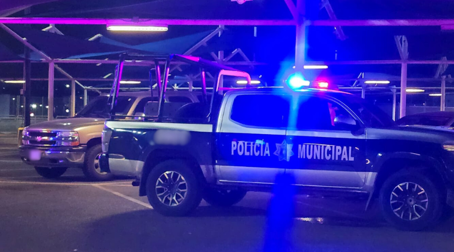 Policía Municipal se traslada al lugar del atentado