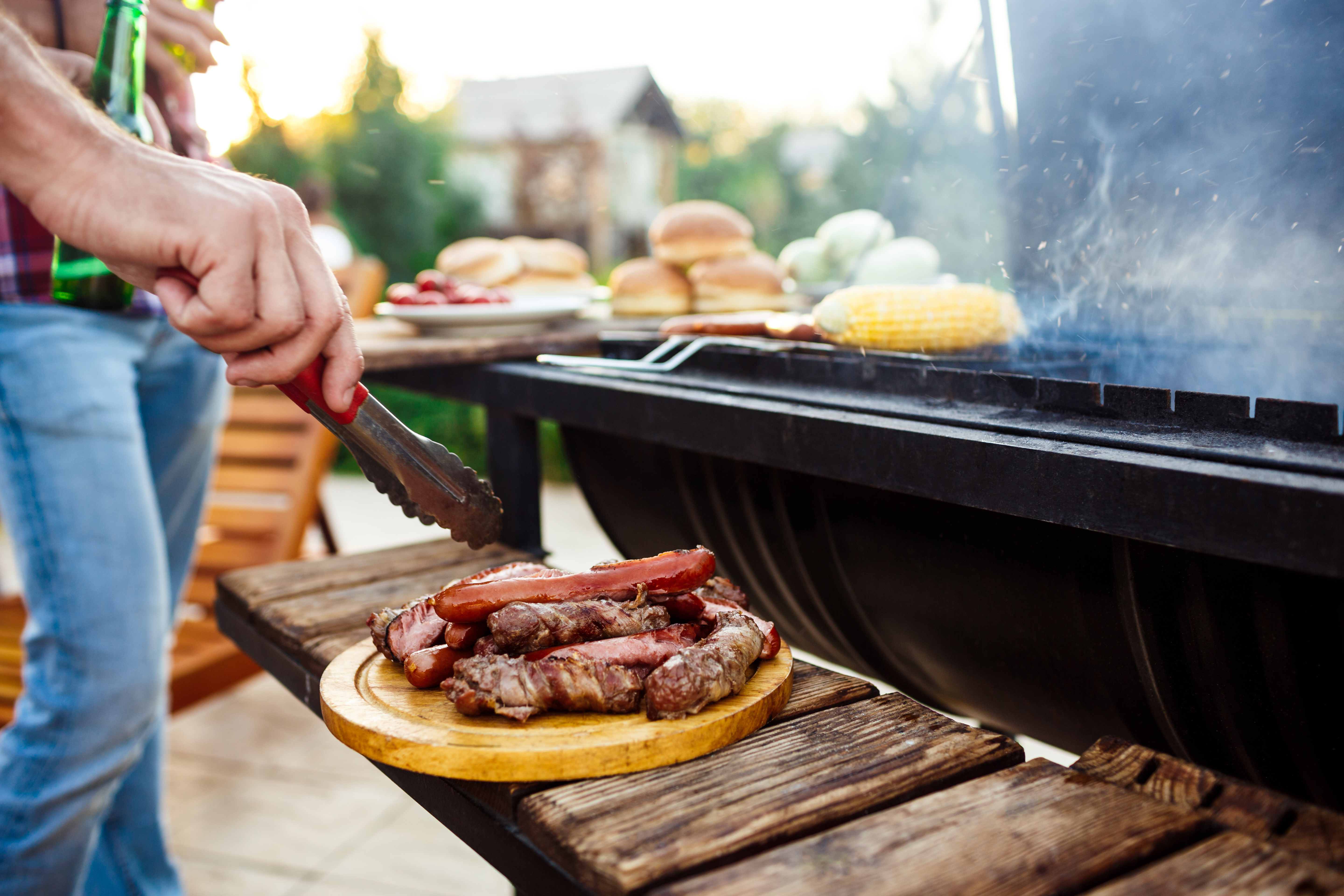 Carne asada en Día del Padre