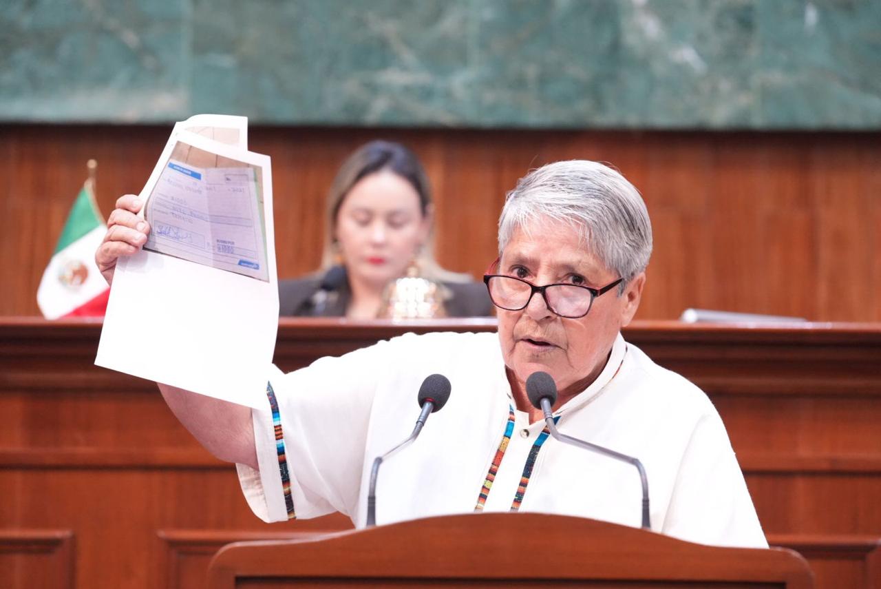 diputada por el Partido Verde Ecologista de México (PVEM), Martha Yolanda Dagnino Camacho