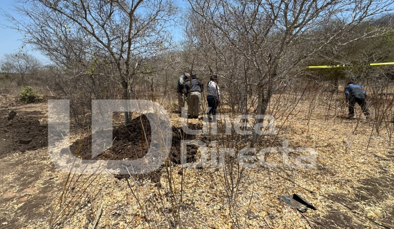 Colectivo de búsqueda localizan restos humanos en fosas clandestinas en la zona rural de Mazatlán