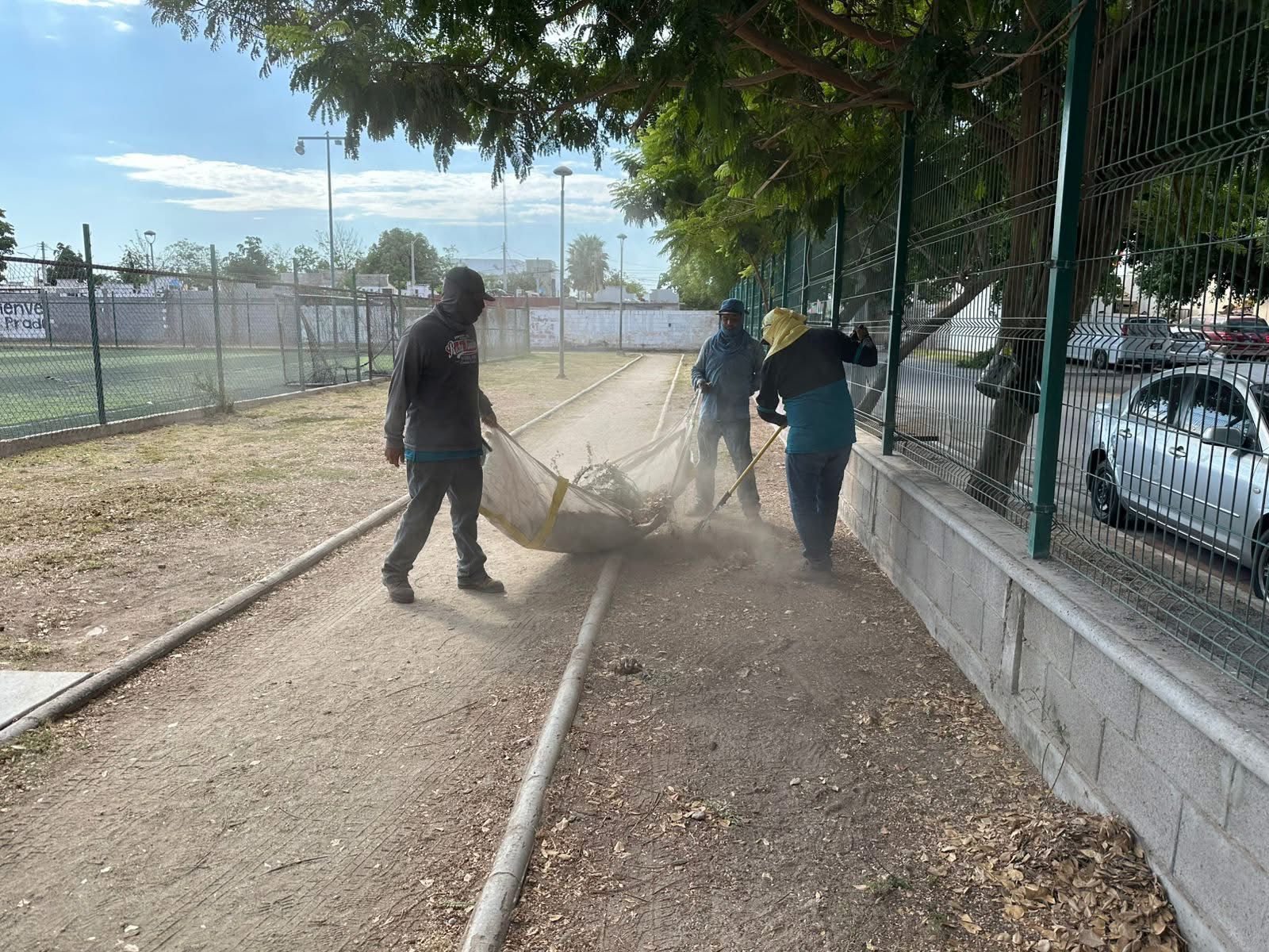 Rehabilitación de parques en Los Mochis