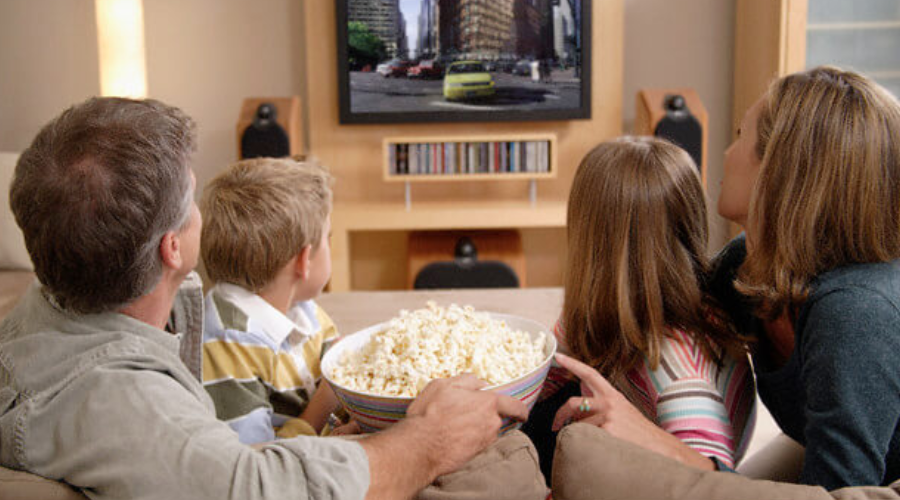 Películas en familia.