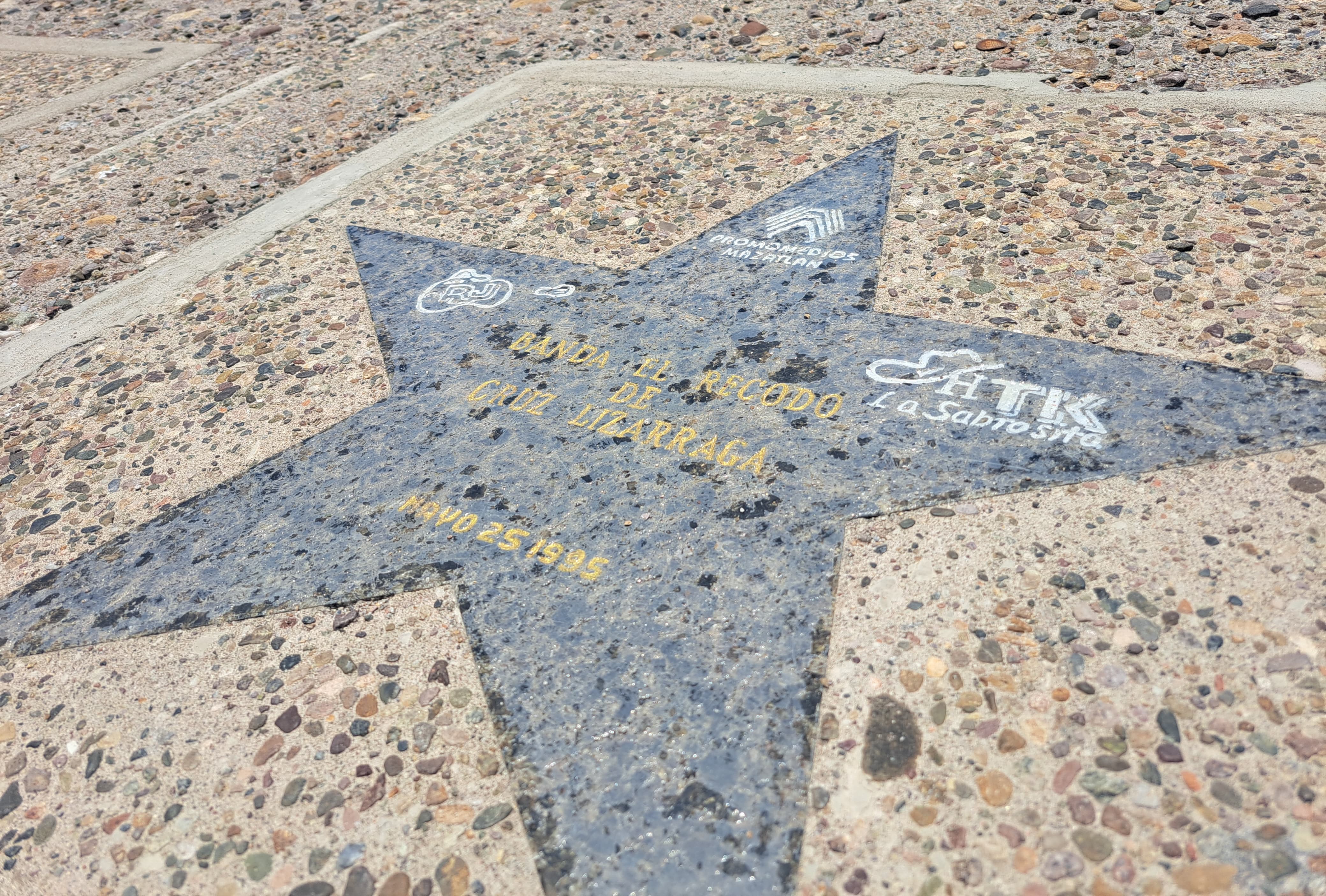 Paseo de la Fama en Mazatlán