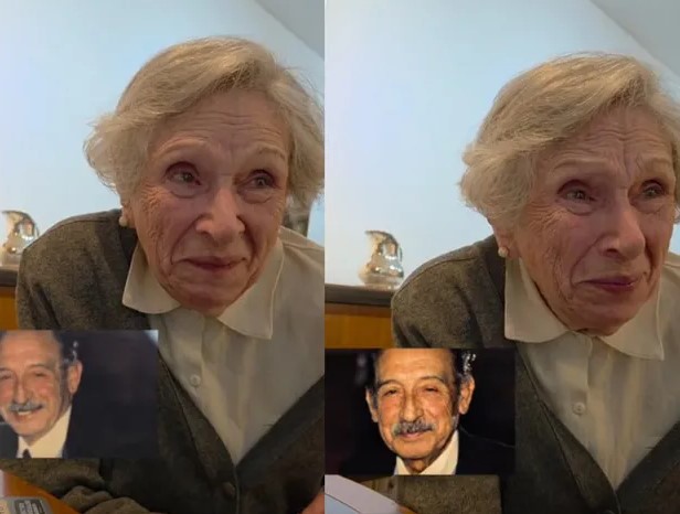 Abuelita de 100 años ve a su esposo fallecido con IA y su reacción emociona a todos