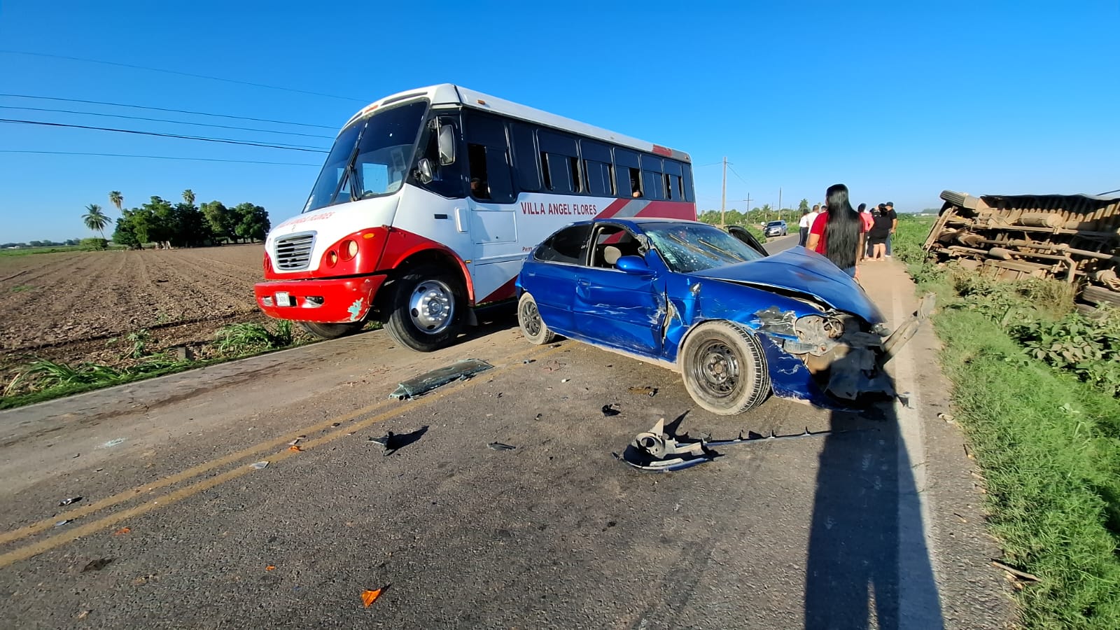 Accidente en Navolato